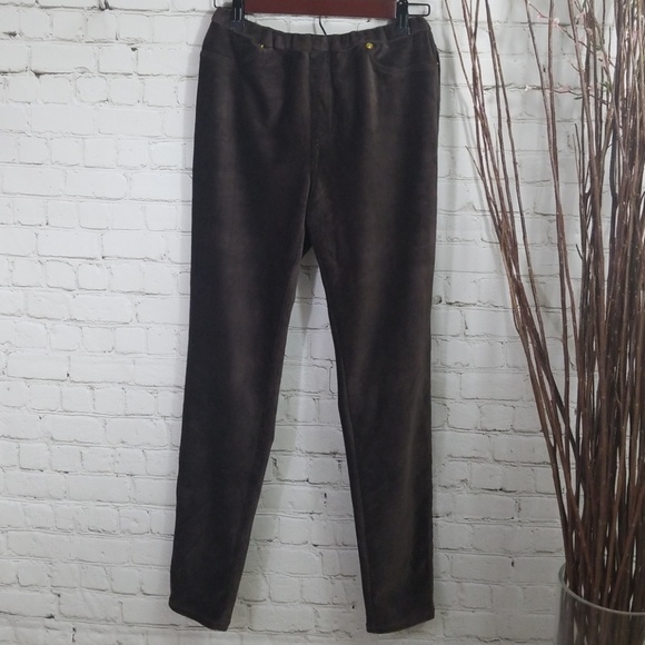 Michael by Michael Kors Corduroy Leggings Sz L - Picture 4 of 4